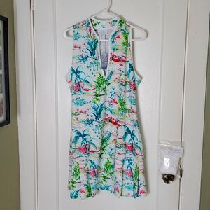 Sigrid Olsen golf/tennis or pickleball dress with shorts NWT